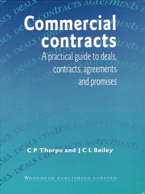 cover image of Commercial Contracts